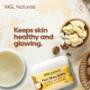 MGL Naturals Unrefined African Shea Butter Ivory whipped 100 Raw Organic Apple and honeysuckle scented Moisturizing body