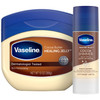Vaseline Rich Moisturizing Healing Jelly Cocoa Butter 13 oz Bundled with Cocoa Shimmer Stick 14 oz Provides Radiant and