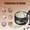 JVR Face Scrub for Men Facial Scrub for Deep Exfoliating Cleansing Blackheads Ingrown Hair Preshave Soften Organic Formu