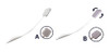 KMINA Long Handled Lotion Applicator for Back Includes 3 Thin Sponges Easy Reach Self Elderly Moisturizer Wand Sunscreen