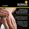 ShiKai Borage Therapy Hand Cream 25 oz Fragrance Free Moisturizer for Hands Body Fast Relief Lotion for Dry Skin With Oa