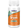 NOW Supplements, Iron 36 mg, Double Strength, Non-Constipating*, Essential Mineral, 90 Veg Capsules online at globaldelivered