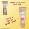 Jergens Natural Glow Self Tanner Body Lotion Sunless Tanning Fair to Medium Skin Tone Daily Moisturizer with Coconut Oil