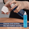 Cirepil Purifying Blue Lotion Pre Post Wax Cleanser Sanitizes Soothes Skin to Prevent Breakouts Natural Cornflower Water