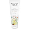 Nourish Organic Body Lotion Almond Vanilla Hydrating Body Lotion for Dry Skin with Aloe Vera Shea Butter 8 Oz Washable C