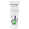 Nourish Organic Body Lotion Lavender Mint Hydrating Body Lotion for Dry Skin with Certified Organic Aloe Vera Shea Butte