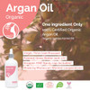 Fatimas Garden Argan Oil Organic Moisturizer for Skin Hair 100ml