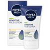 NIVEA MEN Sensitive Face Lotion with SPF 15 Broad Spectrum Sunscreen 3 Pack of 25 Fl Oz Tubes