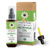 Organic Veda Moringa Oil Virgin 100 Pure USDA Organic Multi Purpose Face Hair Skin Nails Fast Absorbing Moisturizing Bea