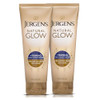 Jergens Natural Glow Firming Self Tanner Body Lotion Medium to Deep Skin Tone Sunless Tanning Moisturizer with Collagen