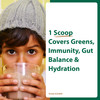 MacroLife Naturals MacroCoco Super Greens Drink Chocolate Powder Superfood for Kids Teens Whole Food Fruit Vegetable Mul