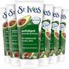 St Ives Soft Skin Face Scrub Avocado Honey Moderate Exfoliator For Soft Smooth Skin Oilfree Facial Scrub Made with 100 N