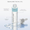 Indie Lee 100 Squalane Oil Daily Face Oil Hydrating Moisturizer for Dry Skin Fine Lines and Wrinkles Even Skin Tone Brig