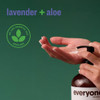Everyone 2in1 Lotion for HandsBody 32 ounce Pack of 2 Lavender and Aloe made with Essential Oils for Men and Women