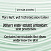 CONTROL CORRECTIVE Oil Free Hydrating Lotion 25 Oz Lightweight Silky NonComedogenic OilFree Facial Moisturizer Leaves Sk
