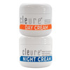 Cleure Hyaluronic Acid Shea Butter AntiAging Night CreamDay Cream Skincare Set for Sensitive Skin Gluten Salicylate Para