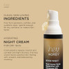 Hey Honey Skincare Good Night Moisturizer For Face Royal Honey Facial Replenisher with Coenzyme Q10 A Lavish Night Time