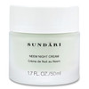 SUNDARI Neem Night Cream 17 Fl Oz Night time Moisturizer with Botanical Extracts Wrinkle Repair Hydration Nourishes and
