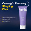PURITO Luminous Ceramide Sleeping Pack Overnight Recovery Cream with Five Ceramides for Dry Sensitive Skin Ceramide Hydr