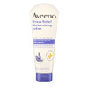 Aveeno Stress Relief Moisturizing Body Lotion with Lavender Scent Prebiotic Oat to Calm Relax NonGreasy TSAApproved Trav