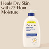 Aveeno Skin Relief Moisturizing Lotion Heals Very Dry Sensitive Skin FastAbsorbing Body Lotion with Triple Oat Shea Butt