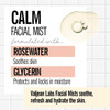 VALJEAN LABS Face Mist Calm Rosewater Glycerine Calms Moisturizes Soothes Helps to Even Complexion Paraben Free Cruelty