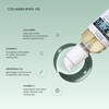 Advanced Clinicals Hydrating Collagen Oil For Body After Shower Visible Anti Aging Moisturizing Collagen Body Oil For Wo