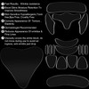 Blulu 18 Pcs Reusable Anti Wrinkle Patches for Facial Chest Neck Eye Nasolabial Folds Silicone Patches for Anti Aging Sk