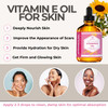 Vitamin E Oil by Leven Rose 75000 IU per oz 100 Natural Organic Pure Vitamin E Oil for Skin Face Hair Nails and Scars 4