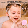 Tatuo 8 Pcs Face Scrubber Soft Silicone Face Scrubber Exfoliator Silicone Facial Cleansing Brush Cradle Cap Wash Brush B