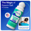 EpsomIt Soothing Nerve Lotion Roll On Epsom Salt Magnesium Lotion Topical Magnesium Cream with Capsaicin Arnica for Tire