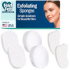 HartFelt Skin Care Bundle Includes 2 each Facial 2 Body Foot Sponges for Exfoliating and Removing Dead Skin Reusable Che