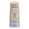 Jergens Natural Glow In Shower Lotion Self Tanner for Fair to Medium Skin Tone Sunless Tanning Wet Skin Lotion for Gradu