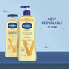 Vaseline Intensive Care Nourishing Moisture Body Lotion 3 Pk Made with UltraHydrating Lipids Pure Oat Extract for Dry Sk