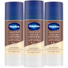 Vaseline Cocoa Shimmer Jelly Stick NonGreasy Moisturizer for Glowing Skin Face Body Lotion TravelSize 14 Oz Ea Pack of 3