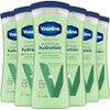 Vaseline Soothing Hydration 6Pack Intensive Care Moisturizing Hand and Body Lotion with Aloe UltraHydrating Lipids 48 Ho