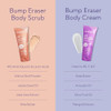 KP Bump Eraser Body Scrub Keratosis Pilaris Lotion Bundle Set Strawberry Legs Treatment for Women Exfoliates Deeply Hydr