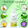 Deluvia Moisturizing Body Lotion Face Lotion 8oz with Organic Aloe Vera Shea Butter Organic Jojoba Oil Vitamin E B5 Dail