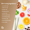 Brown Sugar Scrub Face Foot Body Exfoliator Infused with Collagen and Stem Cell Exfoliating Salt Body Scrub for Toning S