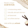 Dove Vanilla Sugar Shea Butter Body Scrub Exfoliates and Deeply Nourishes for Smooth Radiant Skin 15 oz