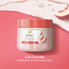 Dove White Peach Crushed Rice Body Scrub Exfoliates and Deeply Nourishes for Smooth Radiant Skin 15 oz