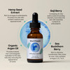Mad Hippie Antioxidant Facial Oil with Vitamin C from Botanical Extracts NonComedogenic Face Moisturizer 102 Oz