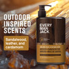Every Man Jack Mens Amber Sandalwood Hand Body Lotion for All Skin Types Dermatologist Tested Hypoallergenic Nourish Ski