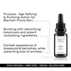 Odacit Private Collection A Spring In Tokyo AntiAging Purifying Face Serum for Blemish Acne Prone Skin Moisturizing Faci