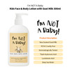Im NOT A Baby Kids Face Body Lotion for dry skin Dermatologist Tested Allergenfree PETA Crueltyfree Gentle for Kids Goat