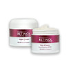 LIVAURA Retinol AntiAging Vitamin Enriched Night Cream Day Cream Your 24 HOUR skincare duo that works day and night to g