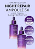 MISSHA Time Revolution Night Repair Face Serum Ampoule 5th Gen Overnight Probiotic Skincare for Revitalization and Radia