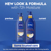 NIVEA Nourishing Hydration Skin Firming Body Lotion with Q10 and Vitamin C 72Hour Body Moisturizer for Dry to Very Dry S