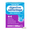 Daily Probiotic Capsule - Digestive Advantage 30 Capsules, Survives 100x Better, Lessens Bloating, Calcium, Promotes Digestive Health and Gut Flora, online at globaldelivered