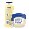 Vaseline Intensive Care Essential Healing Body Lotion 203 oz Bundled with Petroleum Jelly Original 75oz and AllOver Body